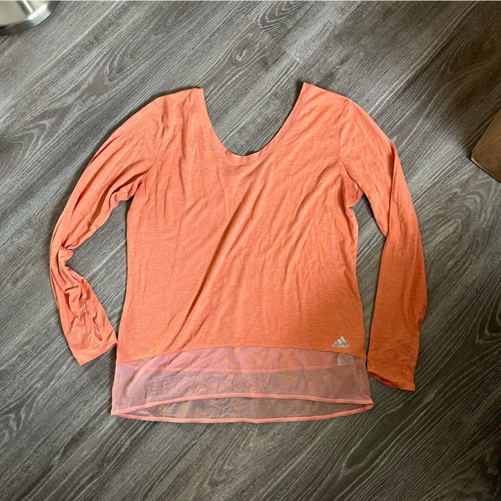 Adidas Climalite Workout Long Sleeve Shirt
